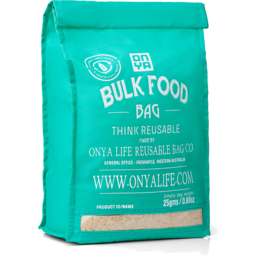 Photo of Onya Bulk Food Bags - Large (Aqua)