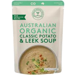 Photo of Australian Organic Food Co. Soup Potato & Leek 330gm