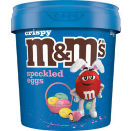 Photo of M&M's Crispy Chocolate Speckled Easter Egg Bucket
