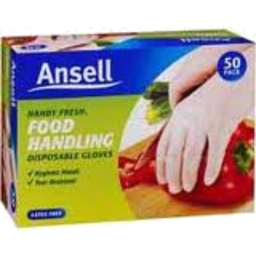 Photo of Ansell Gloves Disposable Lge