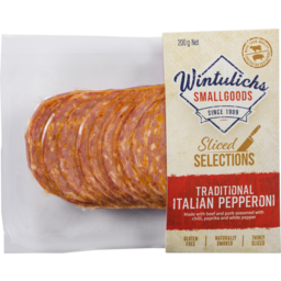Photo of Wintulichs Traditional Italian Pepperroni Sliced 200g