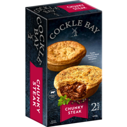 Photo of Cockle Bay Chunky Steak Pies