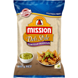 Photo of Mission Deli Style Tortilla Triangles Corn Chips 500g