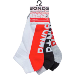 Photo of Bonds Womens Lowcut Logo Sock - Xmas 2017