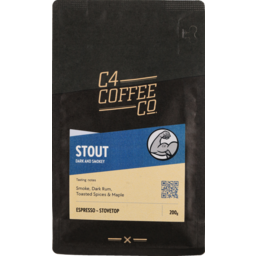Photo of C4 Coffee Stout Blend Beans 200g