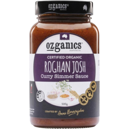 Photo of Ozganics Curry Simmer Sauce - Roghan Josh