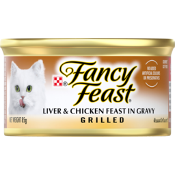 Photo of Purina Fancy Feast Grilled Liver & Chicken Feast In Gravy Cat Food