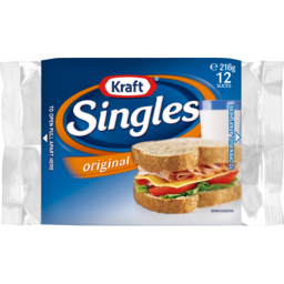 Photo of Kraft® Singles Original (12 Slices) 216g