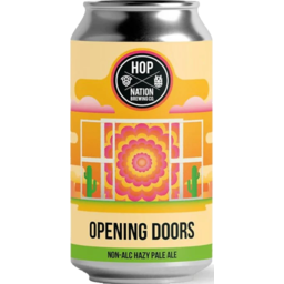 Photo of Hop Nation Opening Doors Non-Alc Hazy Pale Ale Can