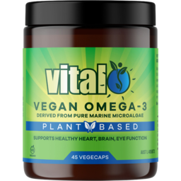 Photo of MARTIN & PLEASANCE Vital Vegan Omega 3 45 Caps