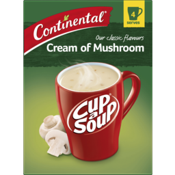 Photo of CUP A SOUP Cream of Mushroom 4pk