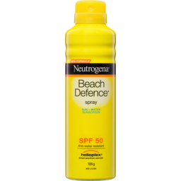 Photo of Neutrogena Beach Defence Water + Sun Barrier Spf 50 Sunscreen Spray 184g