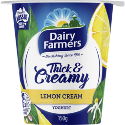 Photo of Dairy Farmers Thick & Creamy Lemon Cream 150g