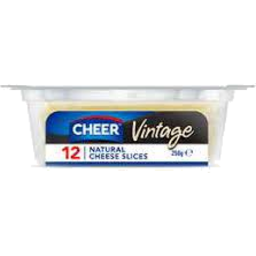 Photo of Cheer Cheese Vint Slc Rf 250gm
