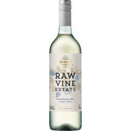 Photo of Raw Vine Preservative Free Organic Pinot Gris 2021