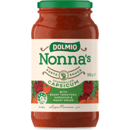Photo of Dolmio Nonnas Pasta Sauce Chargrilled Capsicum, Tomato & Roast Onion 500g