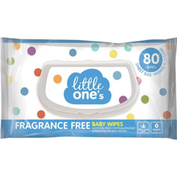 Photo of Little One's Unscented Baby Wipes 80pk