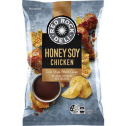 Photo of Red Rock Deli Honey Soy Chicken Potato Chips 165g