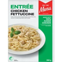 Photo of On The Menu Entree Chicken Fettuccine 260g