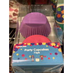 Photo of Korbond Party Cupcakes 75pk