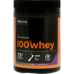 Photo of Horleys 100% Whey Chocolate Flavour 340g