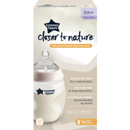 Photo of Tommee Tippee Closer To Nature Feeding Bottle 260ml