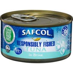 Photo of Safcol Responsibly Fished Tuna In Brine 185g
