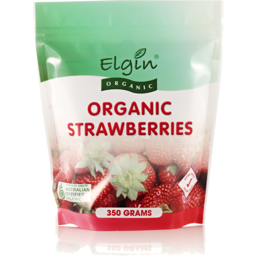 Photo of Elgin Organic Frozen Strawberries 350g