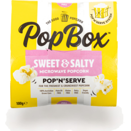 Photo of PopBox Microwave Popcorn Sweet & Salty