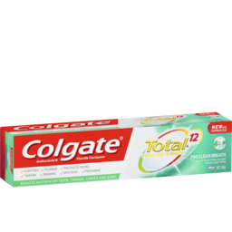 Photo of Colgate Total Pro Clean Breath Antibacterial Fluoride Toothpaste 180g