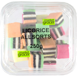 Photo of Market Grocer Licorice Allsorts 250g