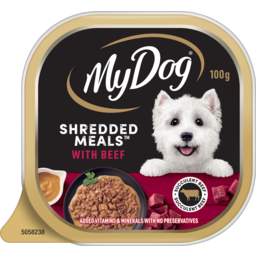 Photo of My Dog Shredded Meals With Beef Dog Food