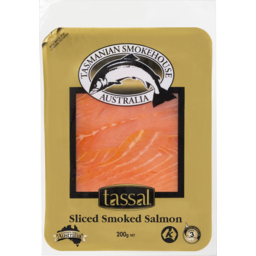 Photo of Tassal Tasmanian Smokehouse Sliced Smoked Salmon 200g