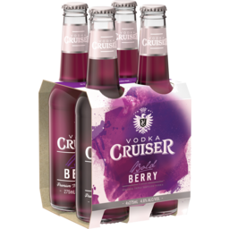 Photo of Vodka Cruiser Bold Berry 4.6% 275ml 4 Pack