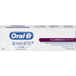 Photo of Oral B 3d White Luxe Glamorous White Toothpaste 95g
