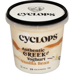 Photo of Cyclops Authentic Strained Greek Yoghurt Vanilla Bean