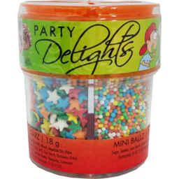 Photo of Party Delights Assorted Cake Decorations 83g