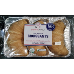 Photo of Du Jour Croissants Bkd 3pk