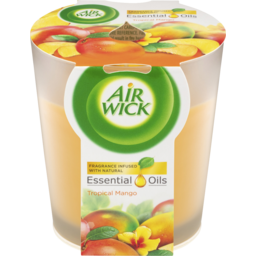 Photo of Air Wick Essential Oils Candle Tropical Mango 