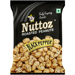 Photo of Nuttoz Roasted Peanuts - Black Pepper
