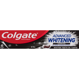 Photo of Colgate Advanced Whitening Charcoal With Micro Cleansing Crystals Toothpaste 180g