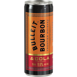 Photo of Bulleit & Cola 9% Can 250ml