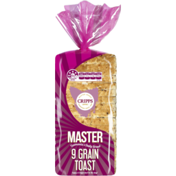 Photo of Cripps Master 9 Grain Toast Bread 680gm