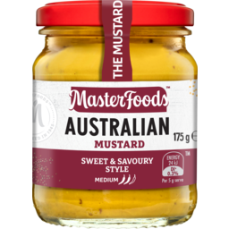 Photo of Masterfoods Australian Mustard 175g 175g