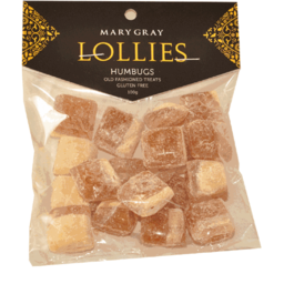 Photo of Mary Gray Lollies Humbugs 100g