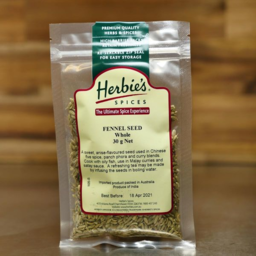 Photo of Herbies Fennel Seed Whole 30g