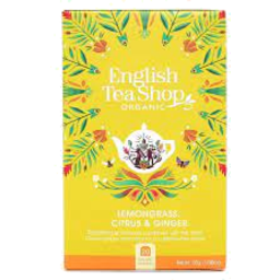 Photo of English Tea Shop Organic Lemongrass, Ginger & Citrus 20's