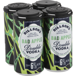 Photo of Billsons Double Vodka Bad Apple Can