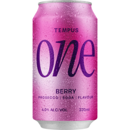 Photo of Tempus One Berry Prosecco Soda Can