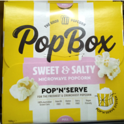 Photo of Pop Box Sweet Salty Popcorn